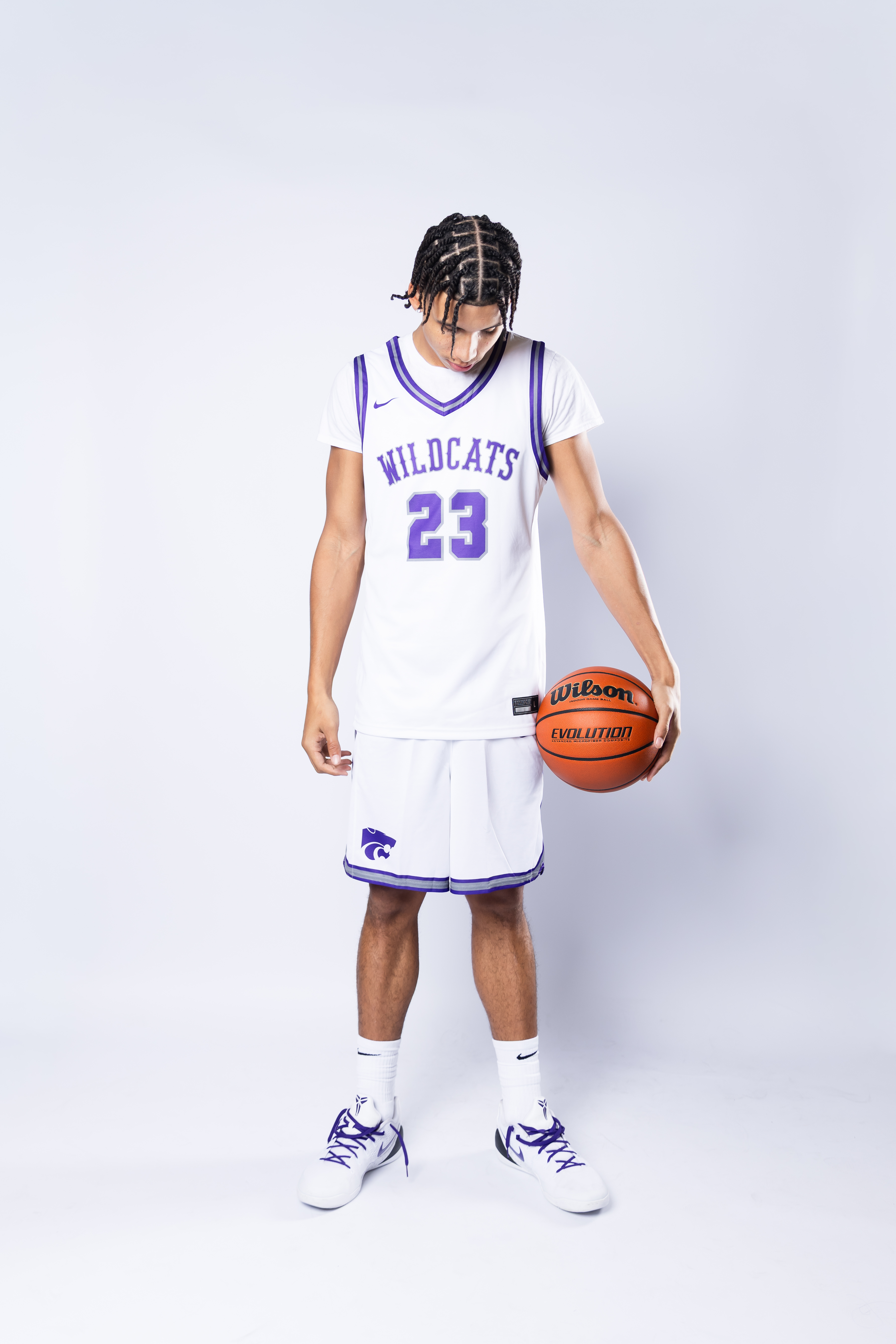 Basketball player portrait