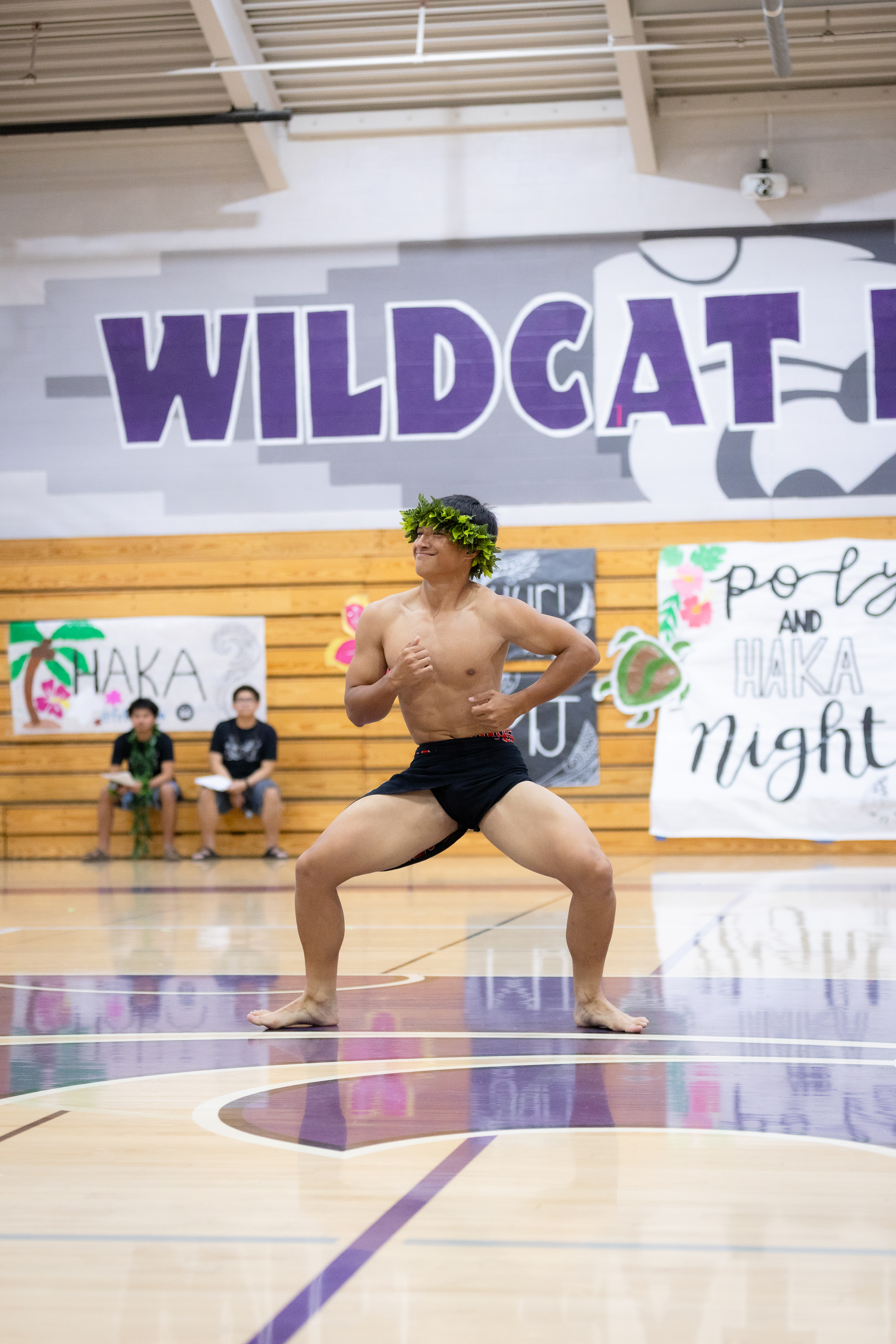 Haka cultural performance at event